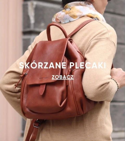 Plecaki skórzane damskie