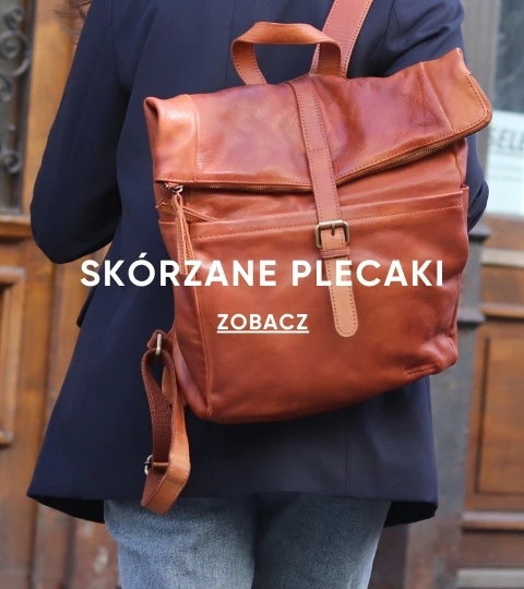 Plecaki skórzane damskie